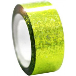 DIAMOND Metallic Fluo Yellow adhesive tape