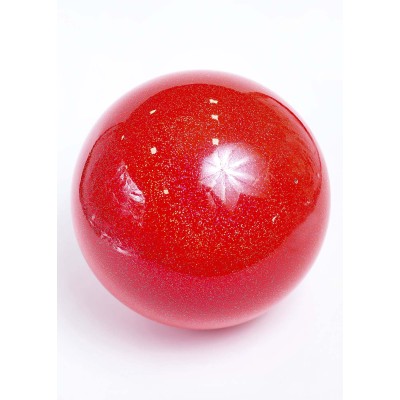 SASAKI BALL - GLITTER FLUORESCENT RED