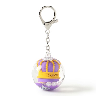 CHACOTT keychain BALL MAUVE