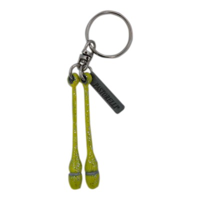 Glitter Lilac miniclubs key ring