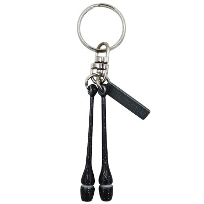 Glitter Lilac miniclubs key ring